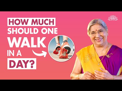 Dr. Hansaji’s tips on Walking everyday