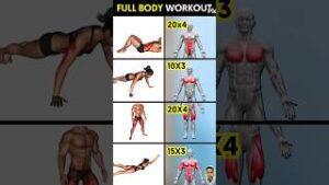 Full Body Workout Video at Home #fullbodyworkout