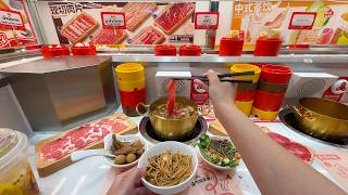 Futuristic Hotpot Conveyor Belt Restaurant