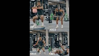 4×15 workout #gymmotivation #fitnessmodel #viral #menshealth #video #gymworkout #viralvideo